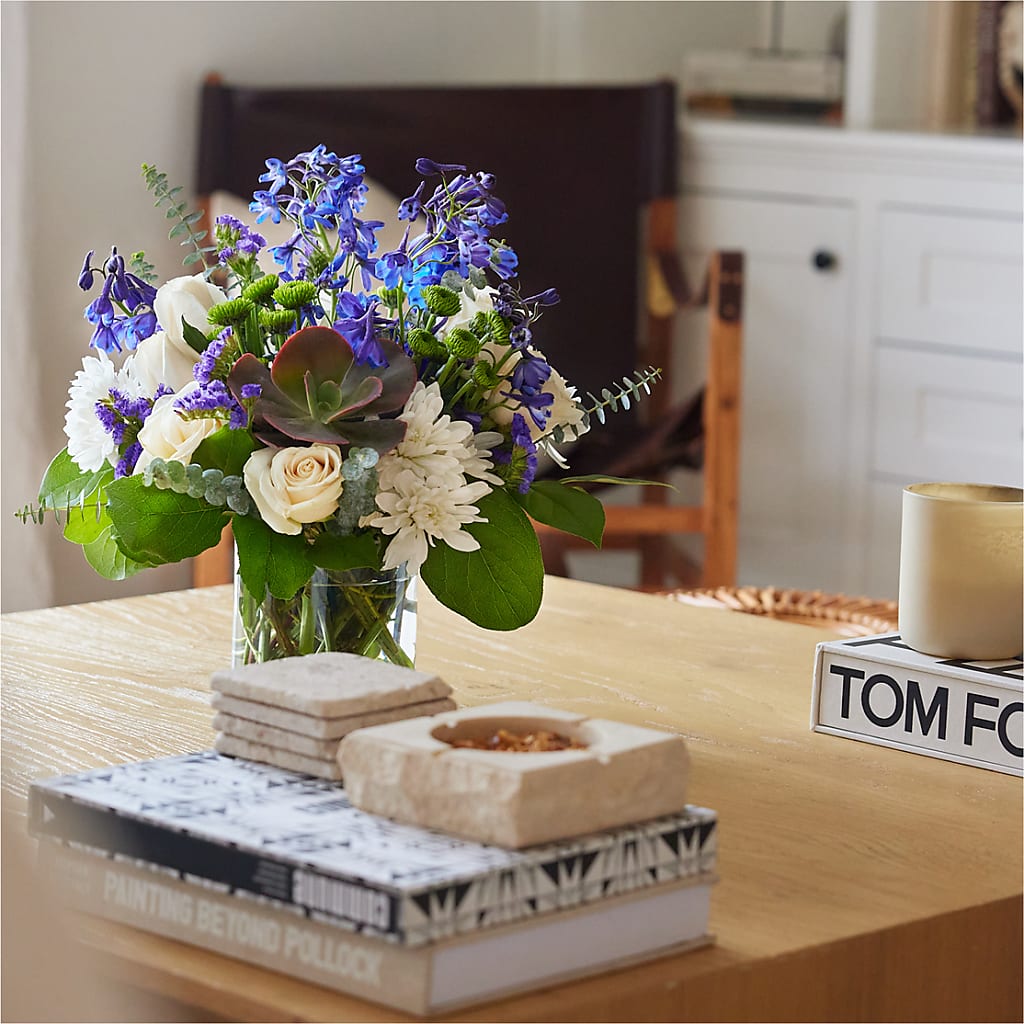 Cerulean Waves Bouquet – AMELIA'S FLOWERS, Naples FL