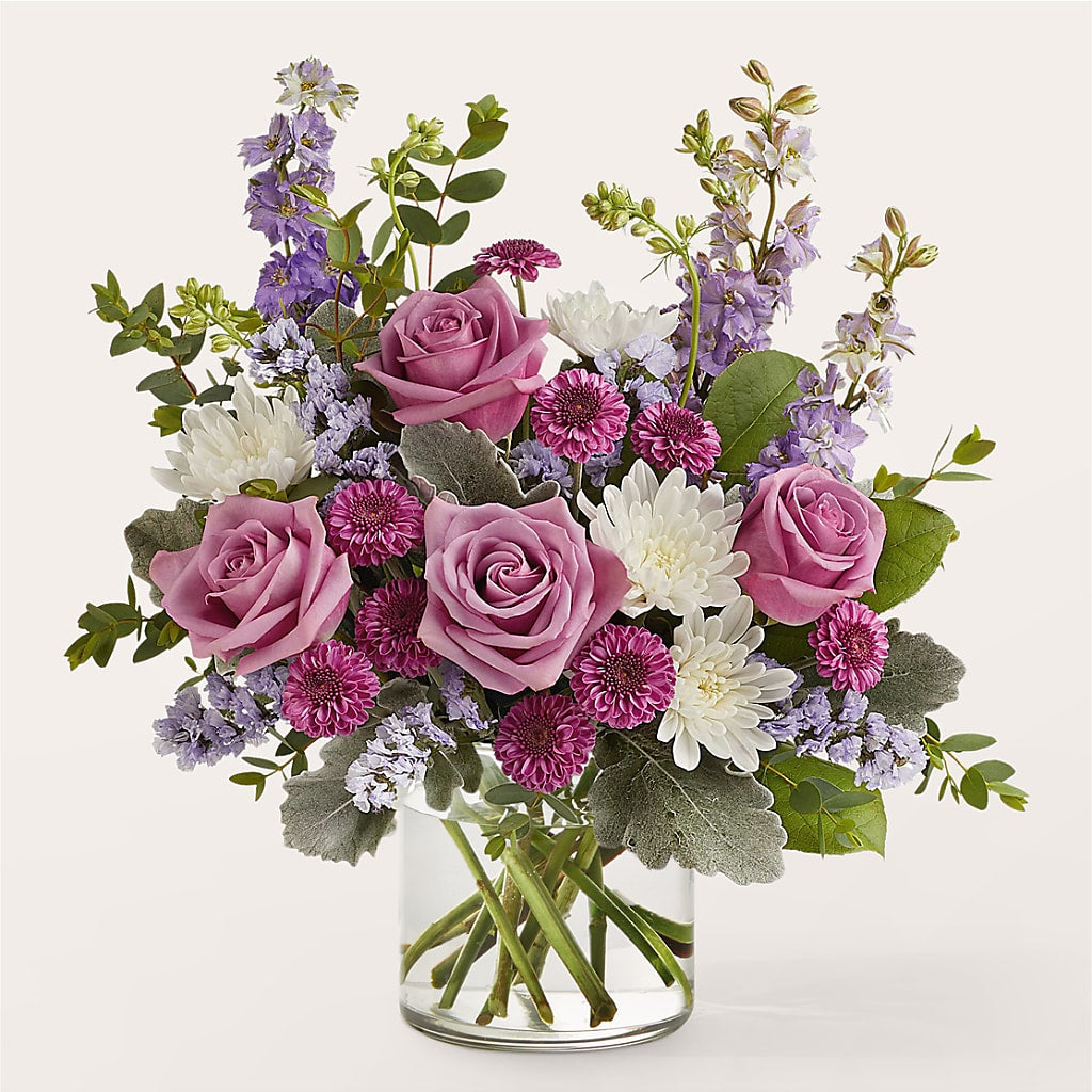 Violet Frost Bouquet – AMELIA'S FLOWERS, Naples FL