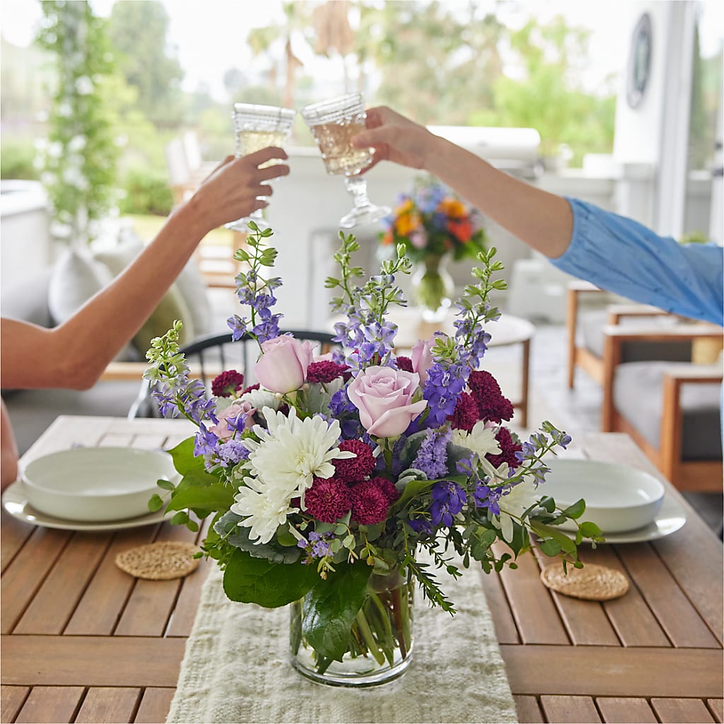 Violet Frost Bouquet – AMELIA'S FLOWERS, Naples FL