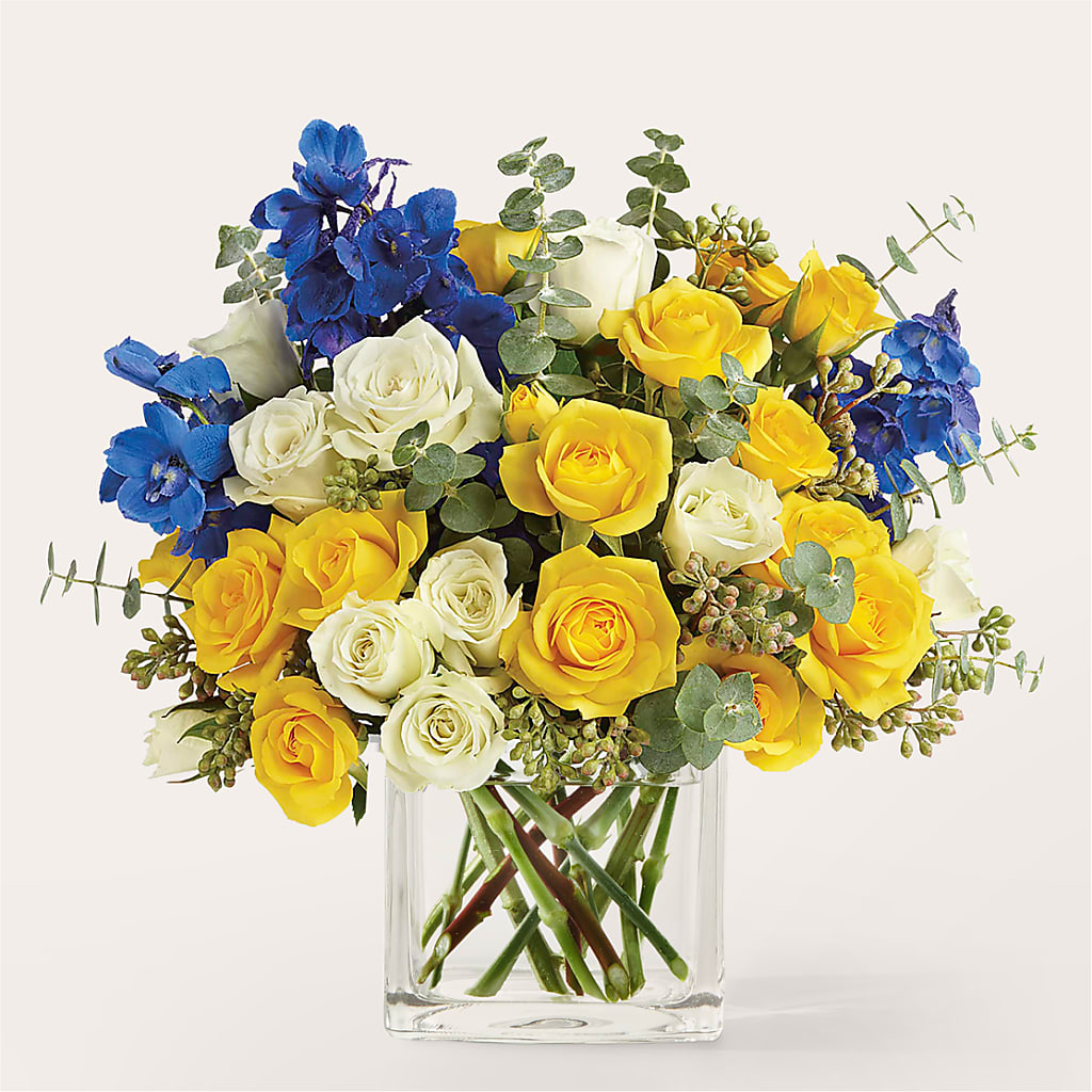 Sparkling Citrine Bouquet – AMELIA'S FLOWERS, Naples FL