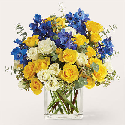 Sparkling Citrine Bouquet – AMELIA'S FLOWERS, Naples FL