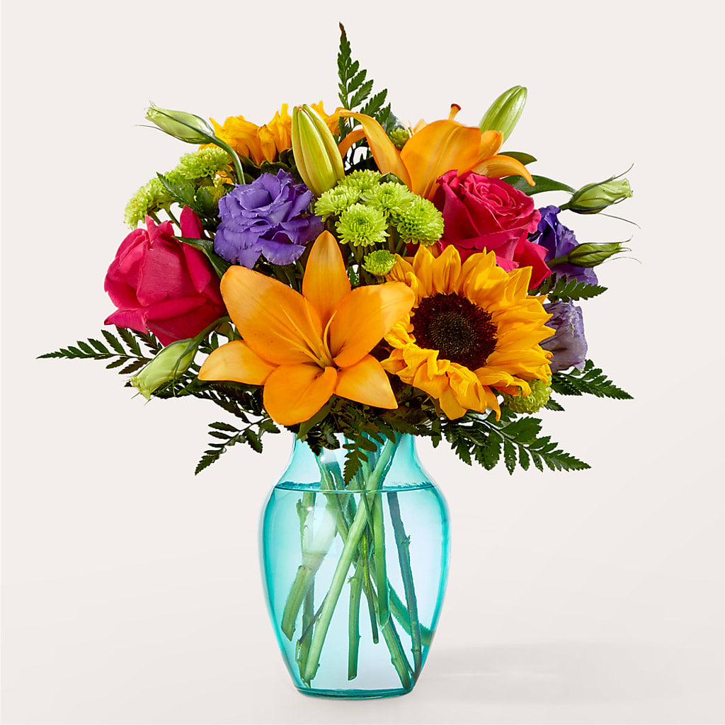 Double Rainbow Bouquet – AMELIA'S FLOWERS, Naples FL
