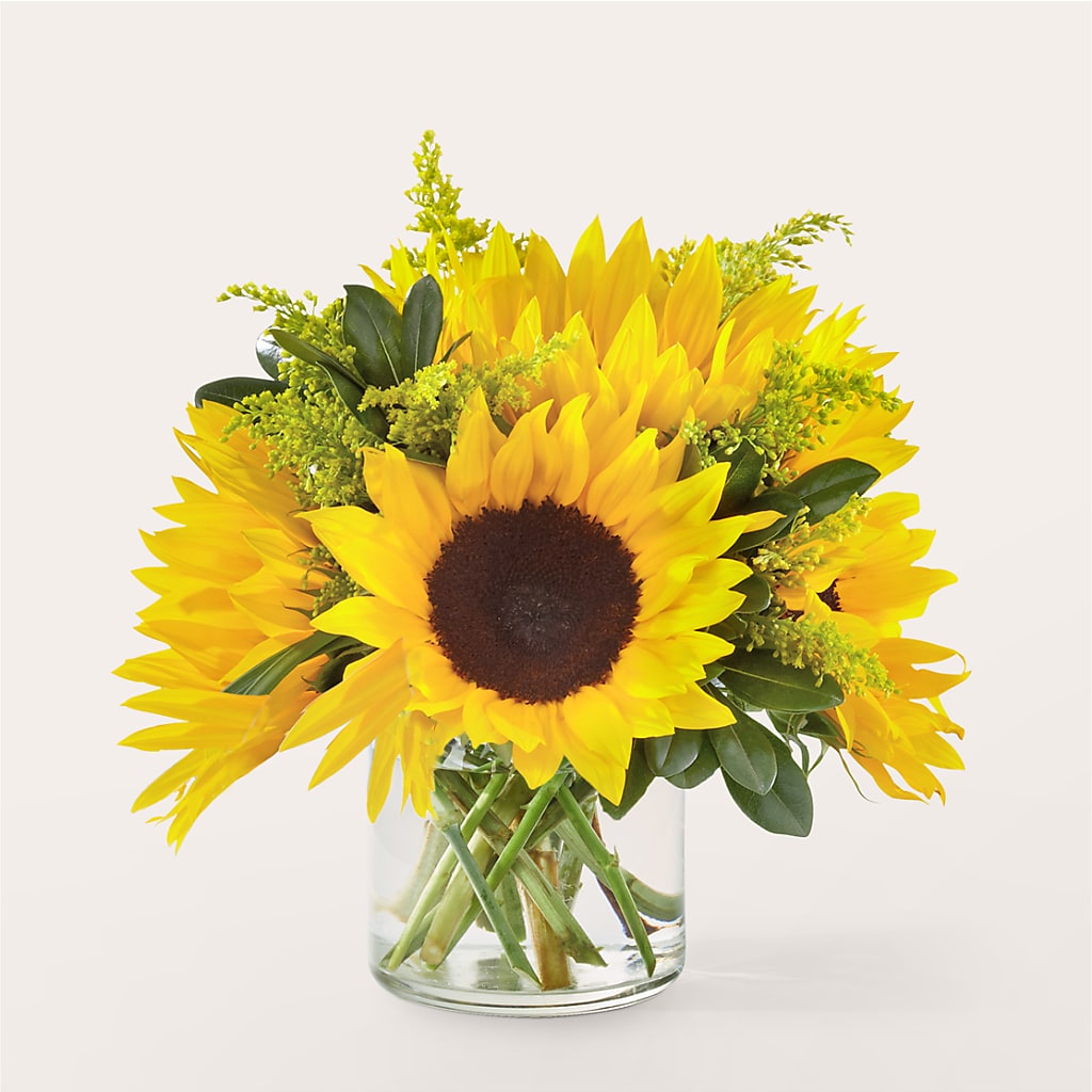 Beaming Sunflower Bouquet – AMELIA'S FLOWERS, Naples FL
