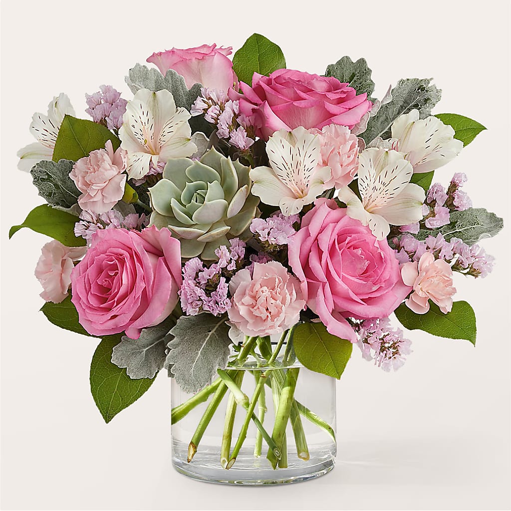 Dusty Rose Bouquet – AMELIA'S FLOWERS, Naples FL