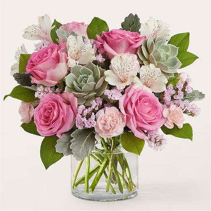 Dusty Rose Bouquet – AMELIA'S FLOWERS, Naples FL