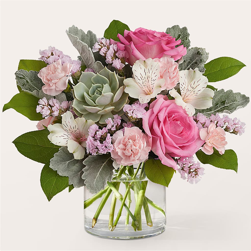 Dusty Rose Bouquet – AMELIA'S FLOWERS, Naples FL