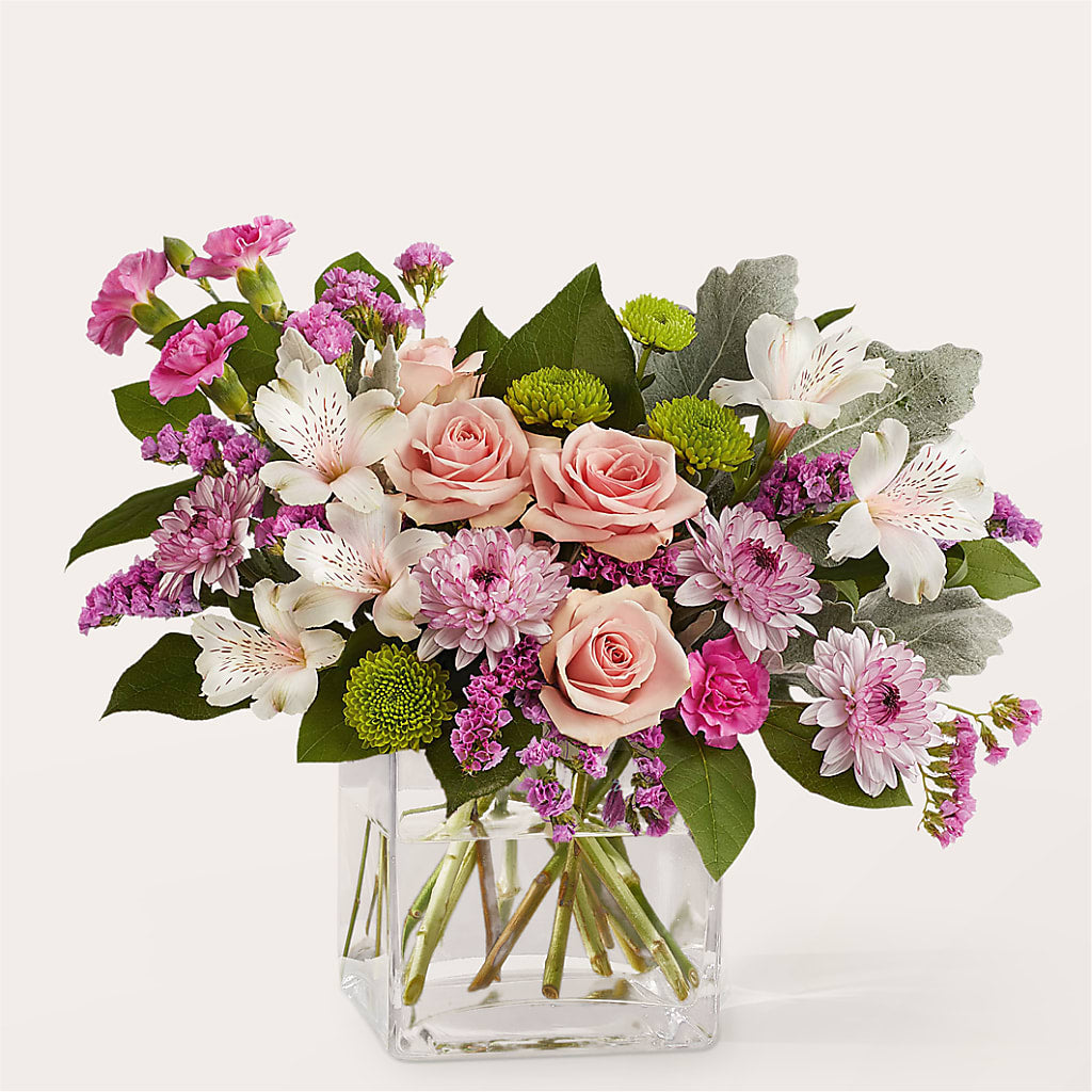 Pink Suede Bouquet – AMELIA'S FLOWERS, Naples FL