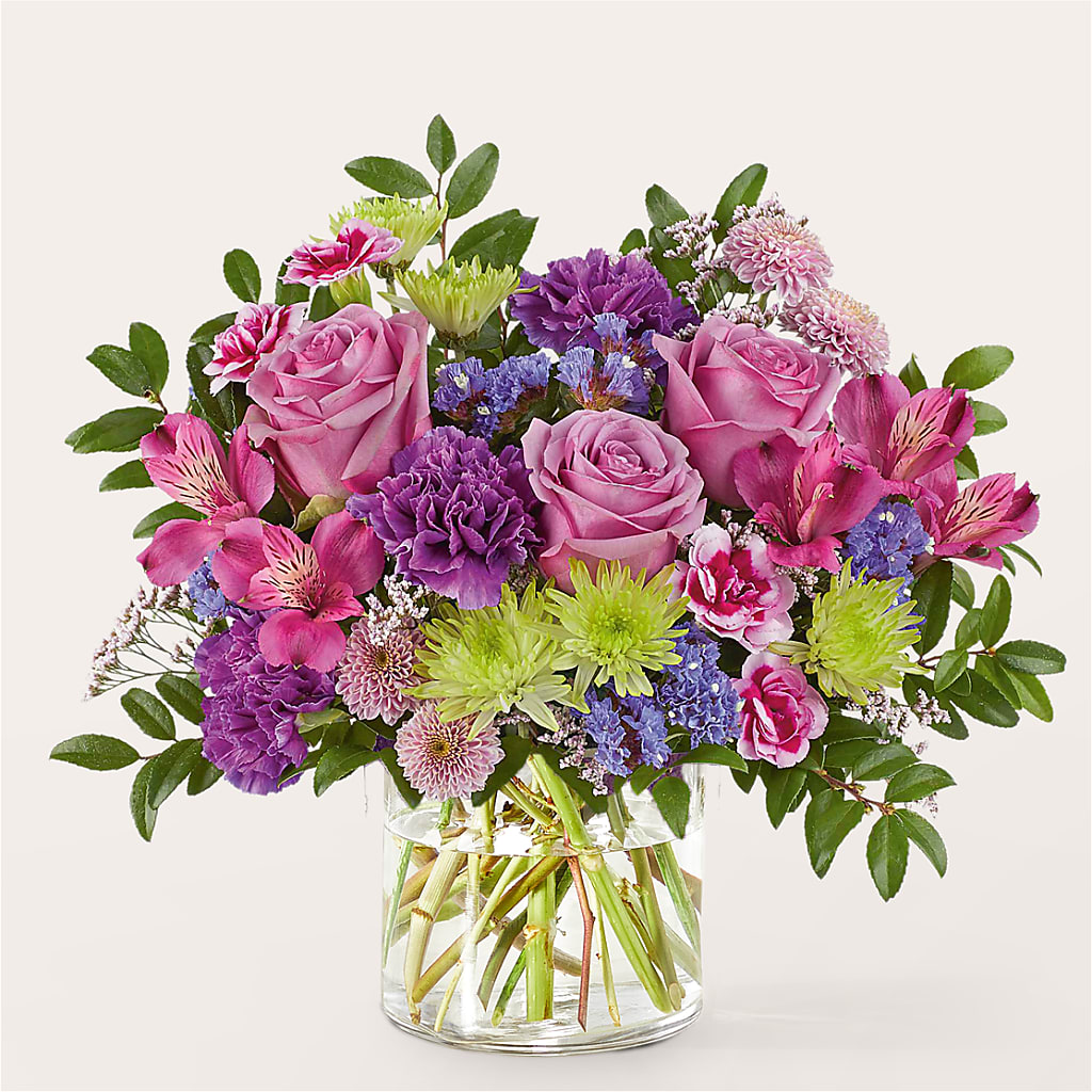 Glass Half Full Bouquet – AMELIA'S FLOWERS, Naples FL
