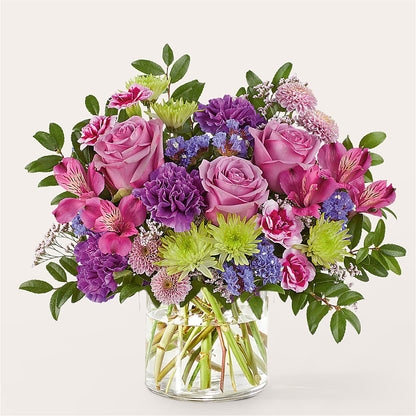 Glass Half Full Bouquet – AMELIA'S FLOWERS, Naples FL