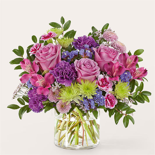 Glass Half Full Bouquet – AMELIA'S FLOWERS, Naples FL