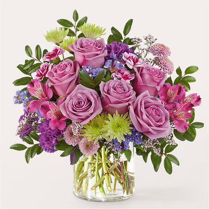 Glass Half Full Bouquet – AMELIA'S FLOWERS, Naples FL