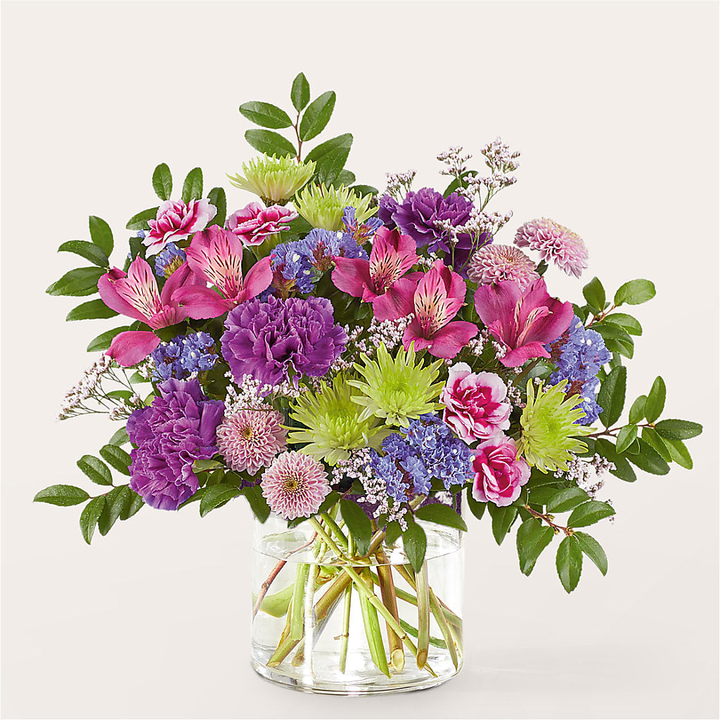Glass Half Full Bouquet – AMELIA'S FLOWERS, Naples FL
