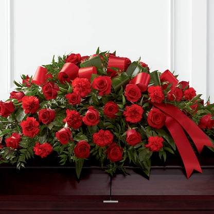 Tribute of Life Casket Spray – AMELIA'S FLOWERS, Naples FL