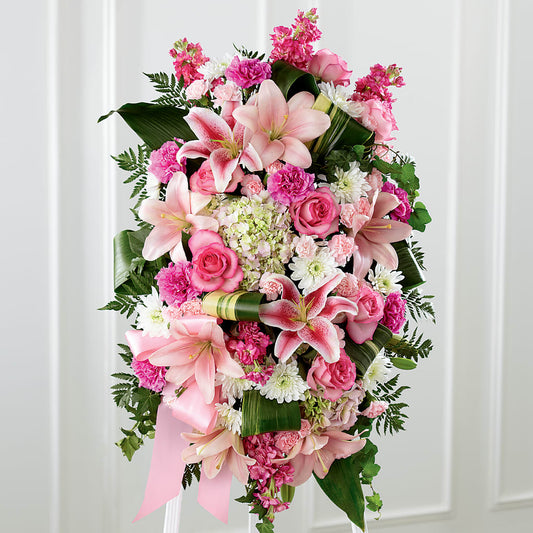 Comforting Standing Spray – AMELIA'S FLOWERS, Naples FL