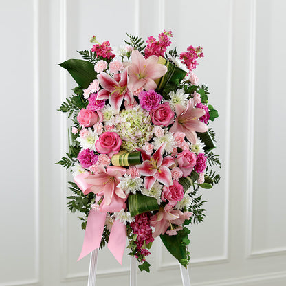 Comforting Standing Spray – AMELIA'S FLOWERS, Naples FL