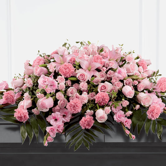 Garden of Comfort Casket Spray (Standard) – AMELIA'S FLOWERS, Naples FL
