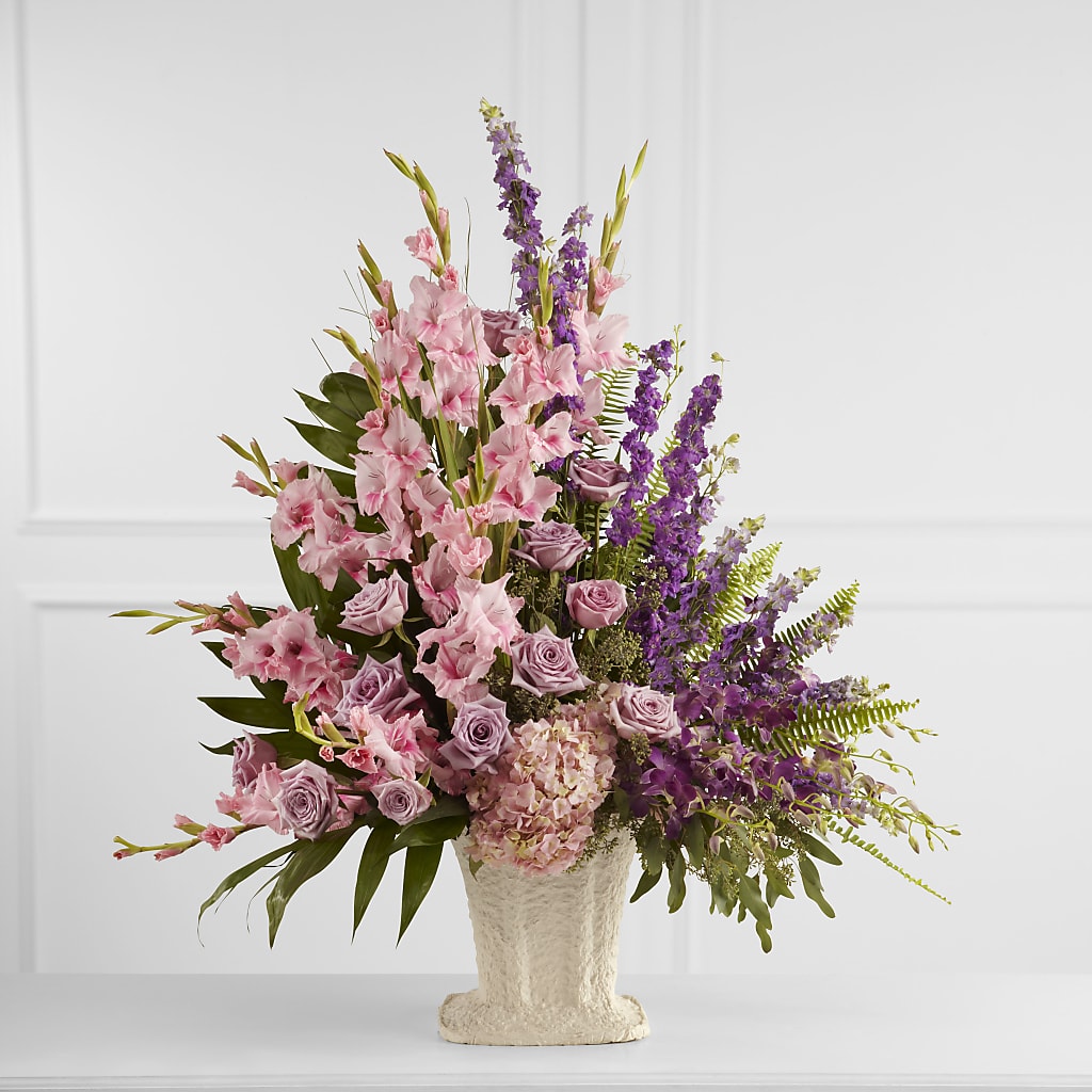 Flowing Garden Arrangement – AMELIA'S FLOWERS, Naples FL