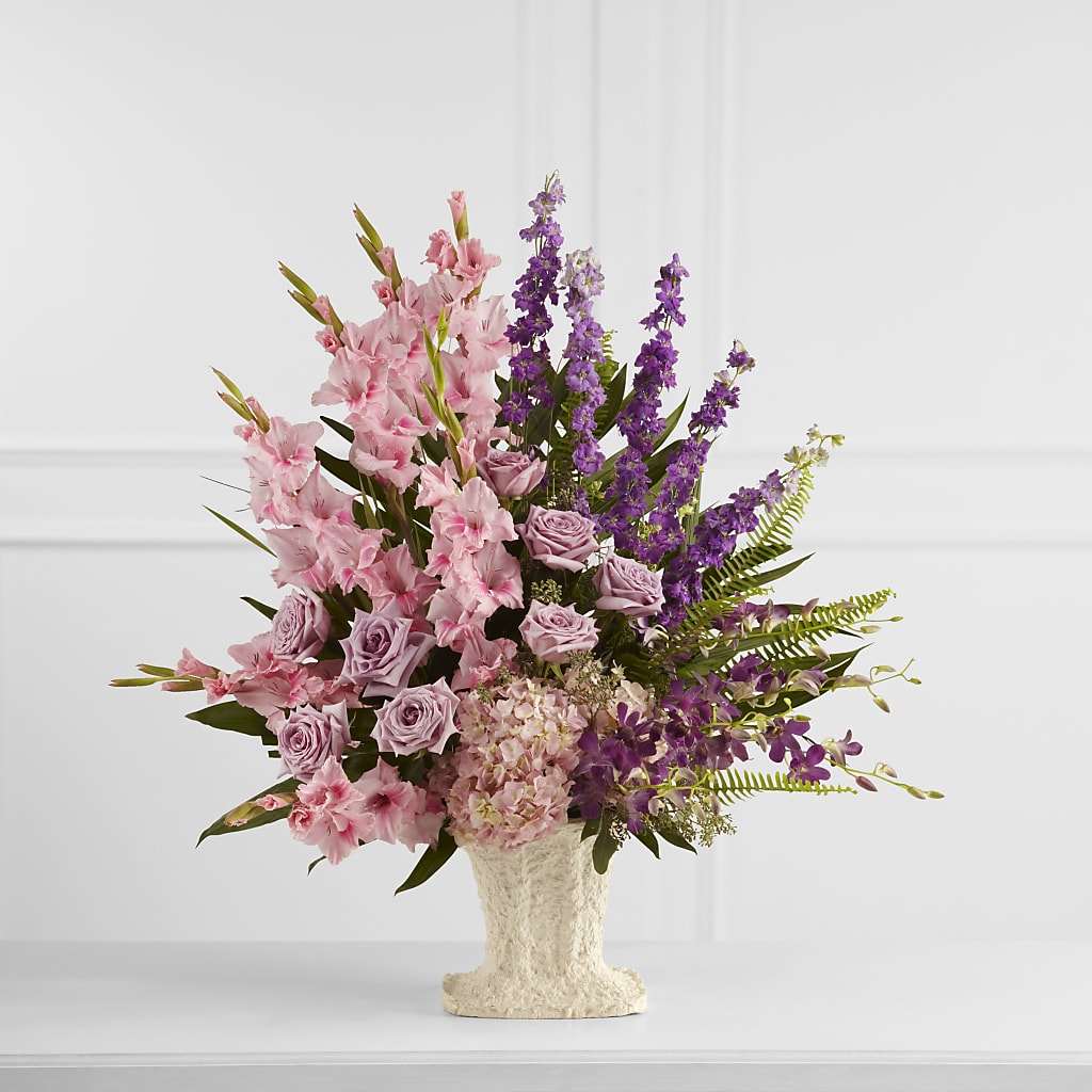 Flowing Garden Arrangement – AMELIA'S FLOWERS, Naples FL