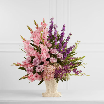 Flowing Garden Arrangement – AMELIA'S FLOWERS, Naples FL