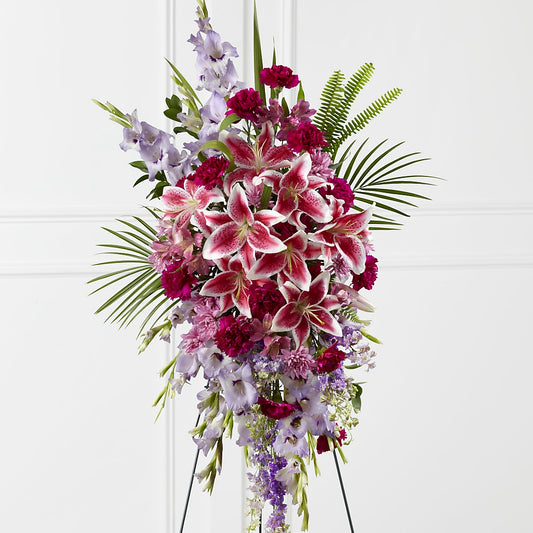 Tender Touch Standing Spray – AMELIA'S FLOWERS, Naples FL