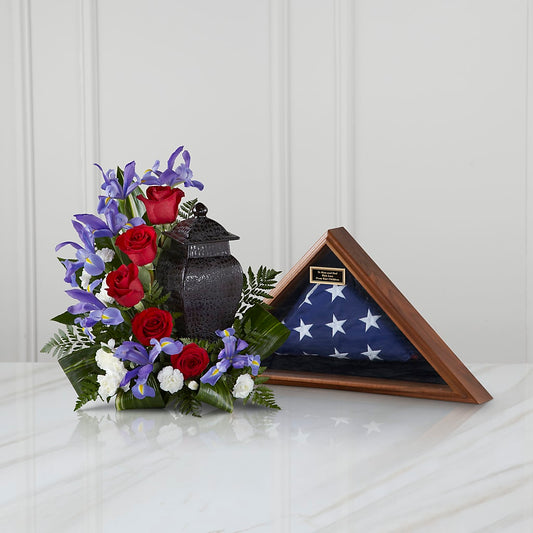 Patriotic Tribute Arrangement – AMELIA'S FLOWERS, Naples FL
