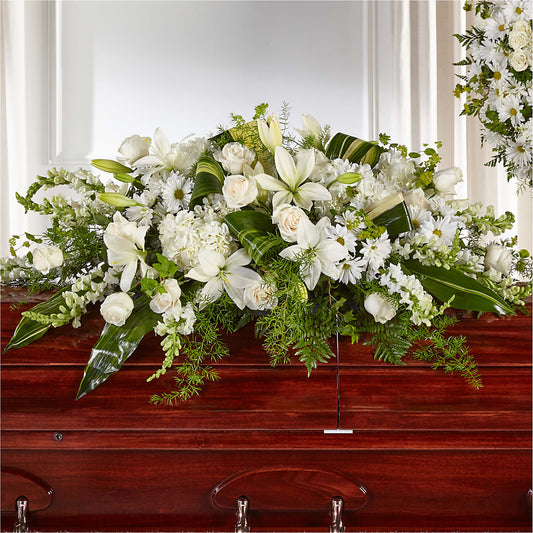 Abundance Casket Spray – AMELIA'S FLOWERS, Naples FL