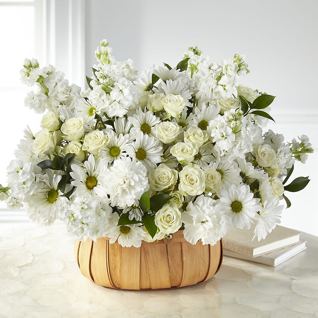 Graceful Garden Basket – AMELIA'S FLOWERS, Naples FL