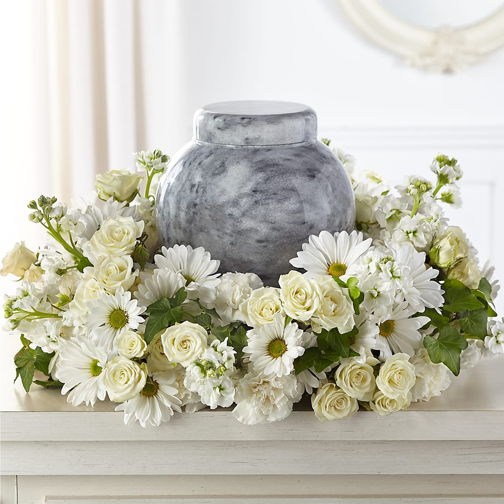 Timeless Tribute Cremation Adornment – AMELIA'S FLOWERS, Naples FL