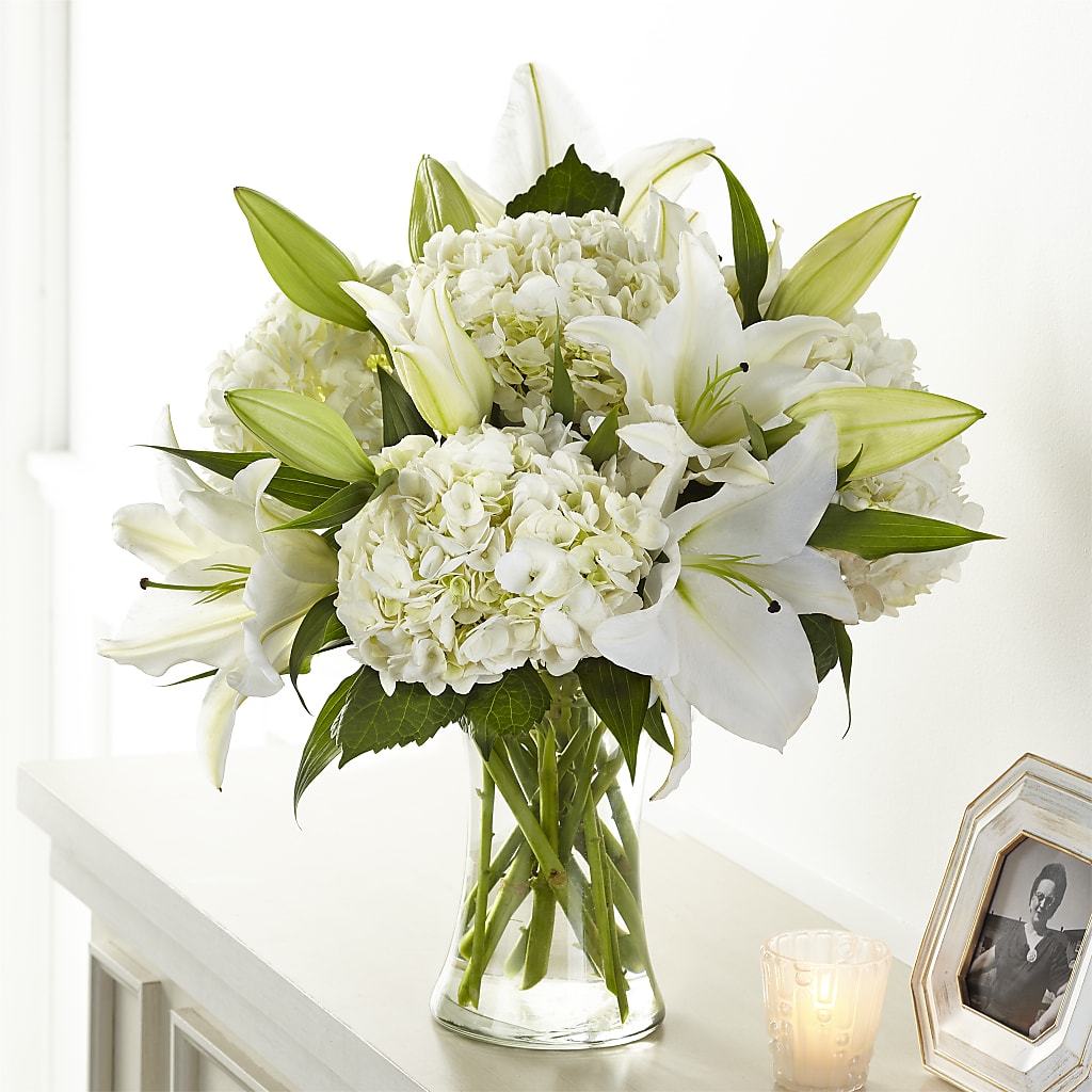 Compassionate Lily Bouquet – AMELIA'S FLOWERS, Naples FL