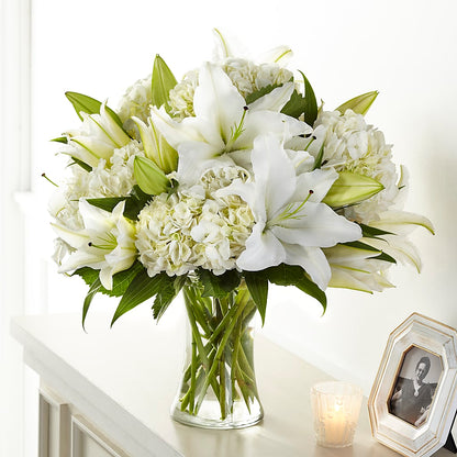 Compassionate Lily Bouquet – AMELIA'S FLOWERS, Naples FL
