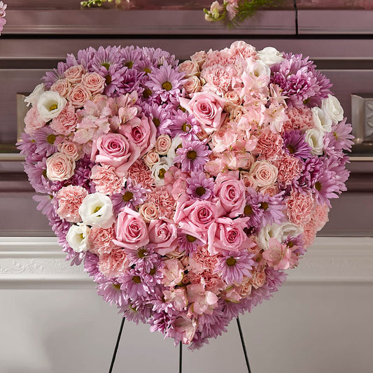 Heaven's Light Heart – AMELIA'S FLOWERS, Naples FL