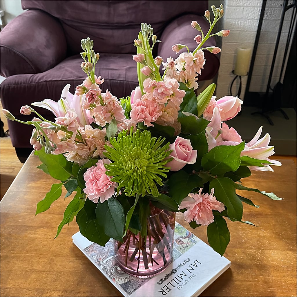 Pretty in Pink Bouquet – AMELIA'S FLOWERS, Naples FL