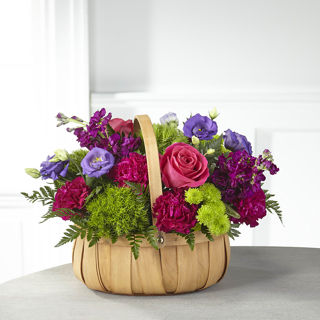 Serene Sanctuary Basket – AMELIA'S FLOWERS, Naples FL