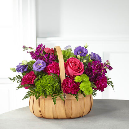 Serene Sanctuary Basket – AMELIA'S FLOWERS, Naples FL
