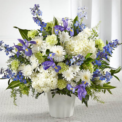 Soft Serenity Floor Basket – AMELIA'S FLOWERS, Naples FL
