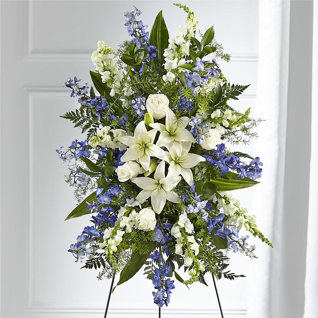 Faithful Friend Standing Spray – AMELIA'S FLOWERS, Naples FL