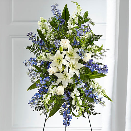 Faithful Friend Standing Spray – AMELIA'S FLOWERS, Naples FL