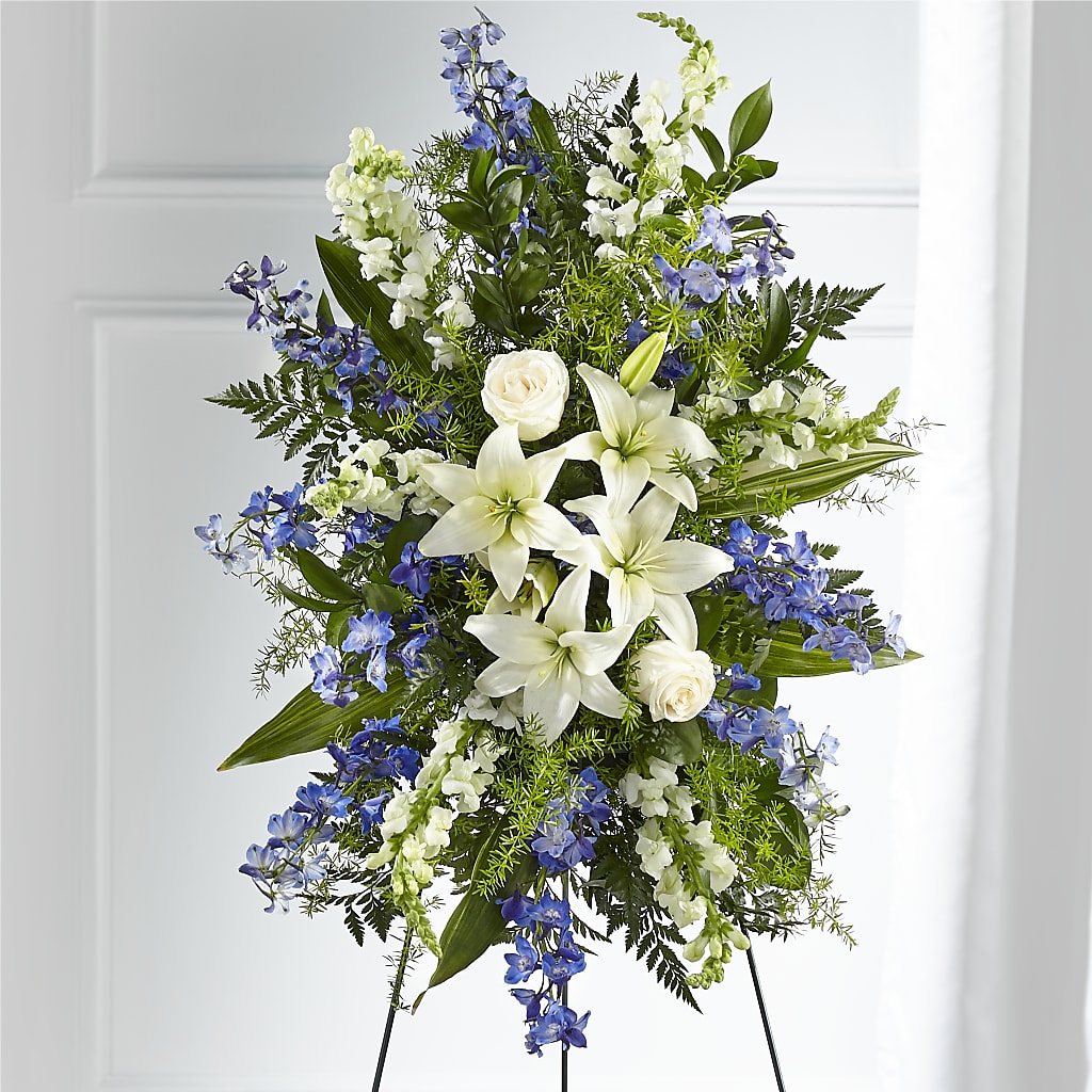 Faithful Friend Standing Spray – AMELIA'S FLOWERS, Naples FL