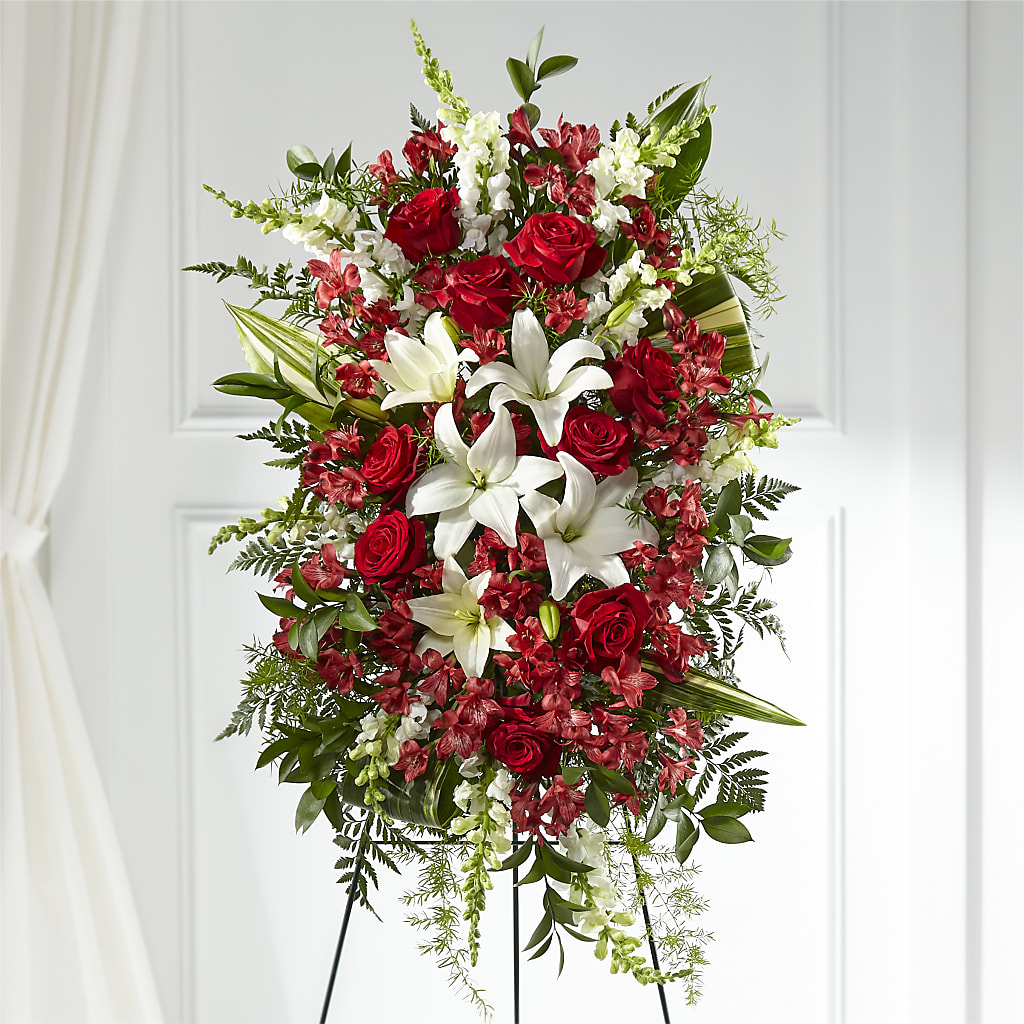 Everlasting Memory Standing Spray – AMELIA'S FLOWERS, Naples FL
