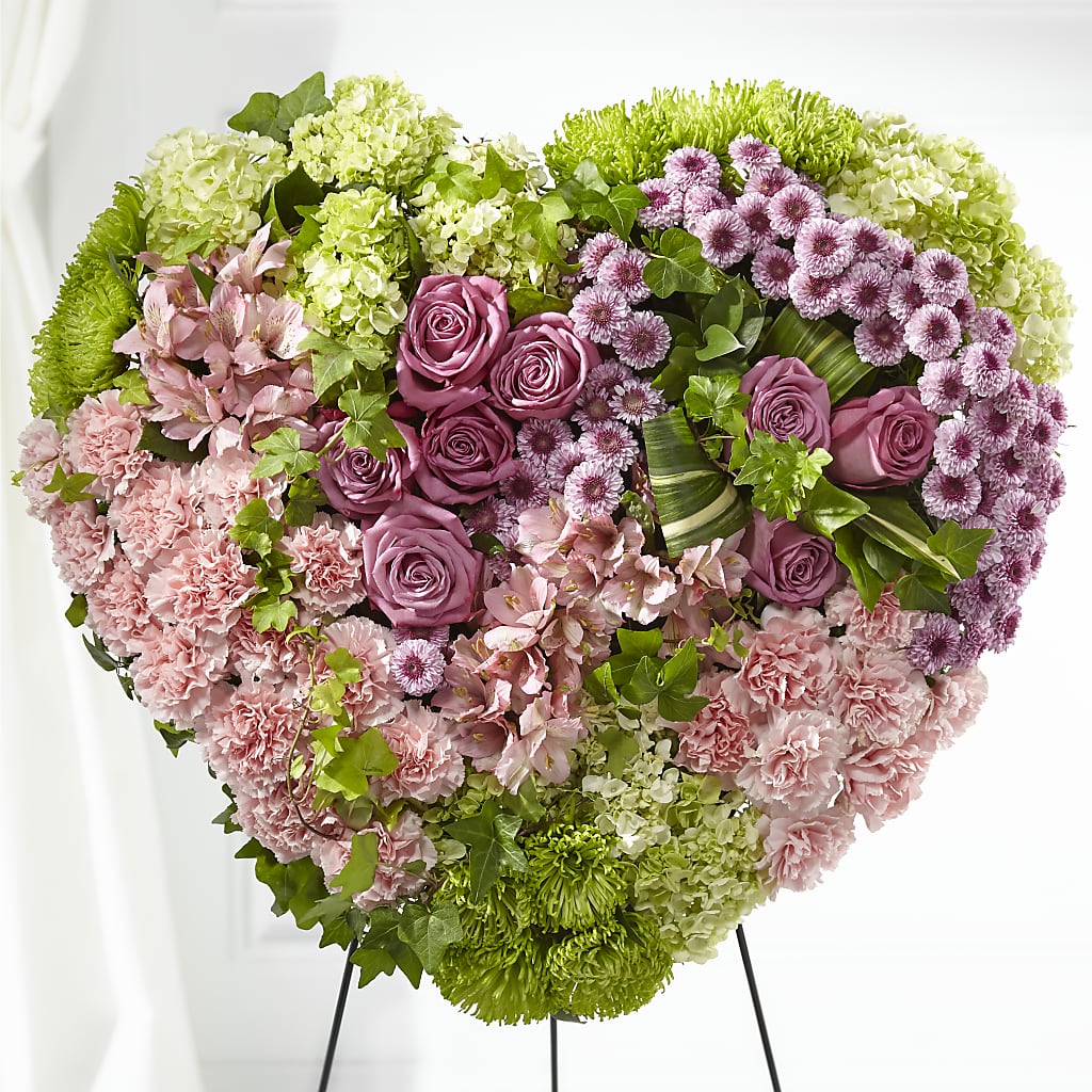 Heartwarming Standing Heart – AMELIA'S FLOWERS, Naples FL