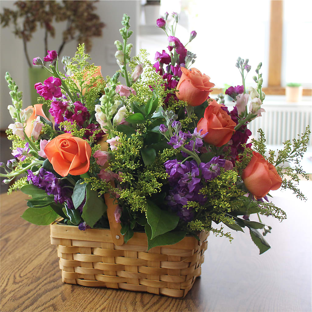 Garden of Life Basket – AMELIA'S FLOWERS, Naples FL