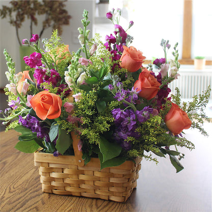 Garden of Life Basket – AMELIA'S FLOWERS, Naples FL