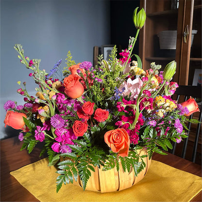 Garden of Life Basket – AMELIA'S FLOWERS, Naples FL