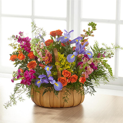 Garden of Life Basket – AMELIA'S FLOWERS, Naples FL