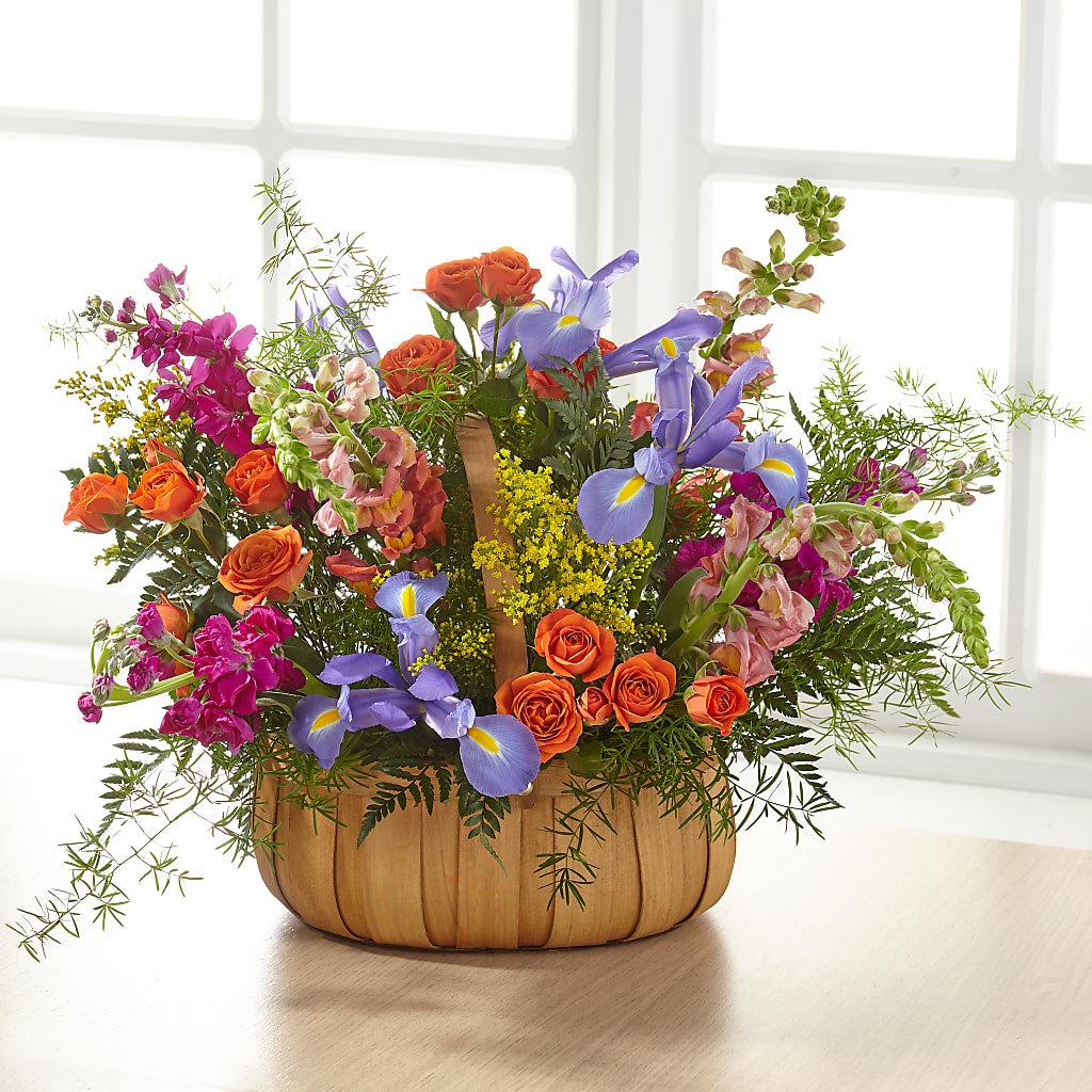 Garden of Life Basket – AMELIA'S FLOWERS, Naples FL