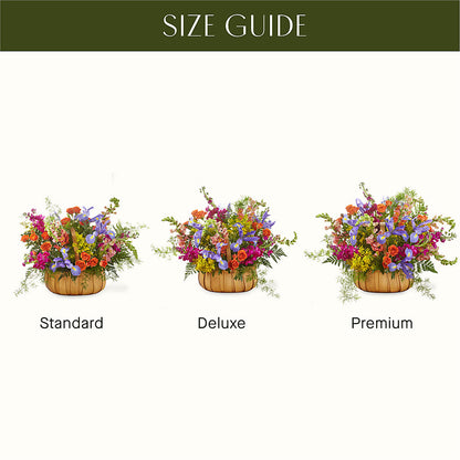 Garden of Life Basket – AMELIA'S FLOWERS, Naples FL