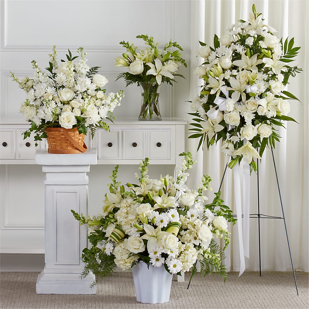 Sincerest Condolences Bundles – AMELIA'S FLOWERS, Naples FL