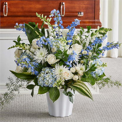 Everlasting Memories Floor Basket – AMELIA'S FLOWERS, Naples FL