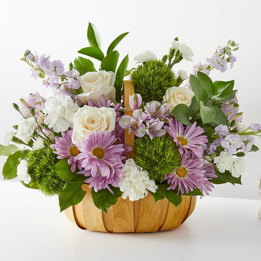 Peace & Love Basket – AMELIA'S FLOWERS, Naples FL