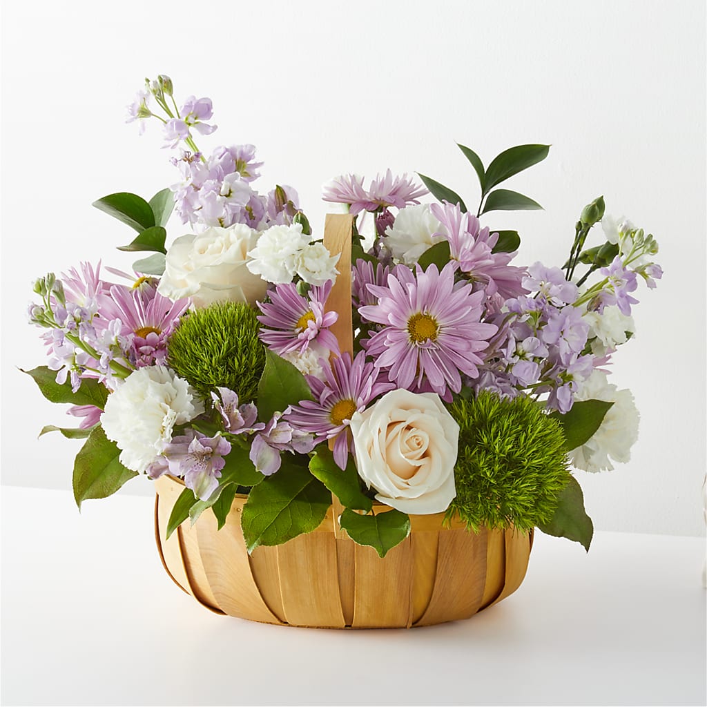Peace & Love Basket – AMELIA'S FLOWERS, Naples FL